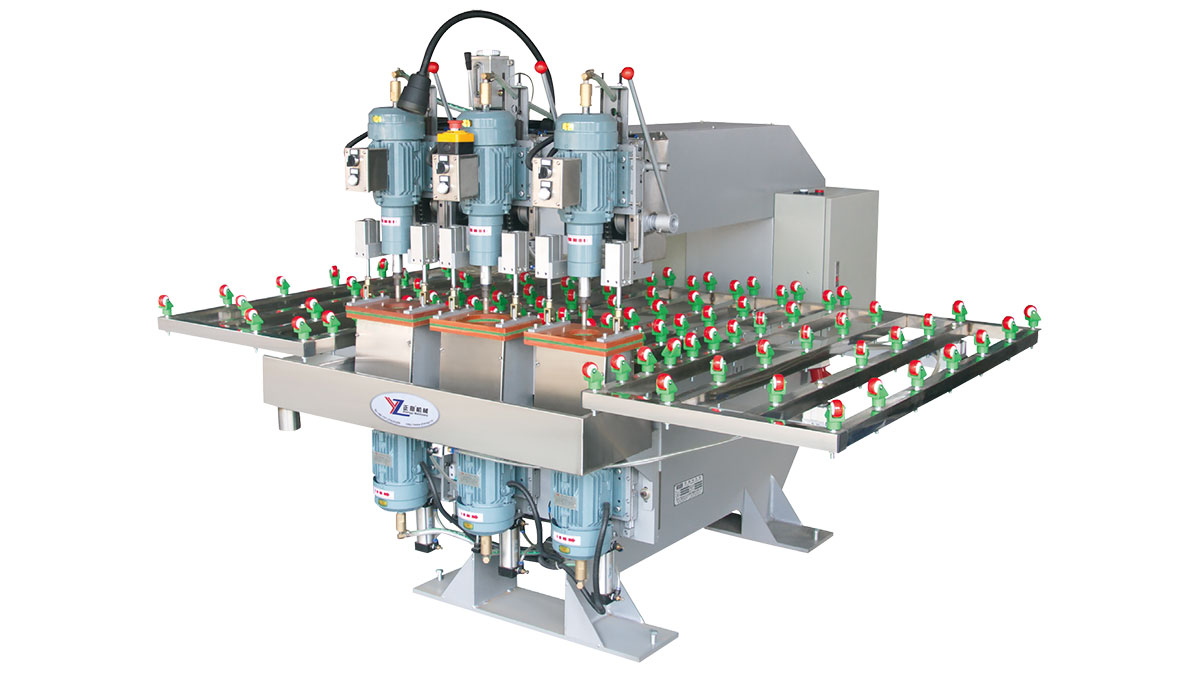 Three heads Glass Drilling Machine Zhengyi Glass Machinery Company