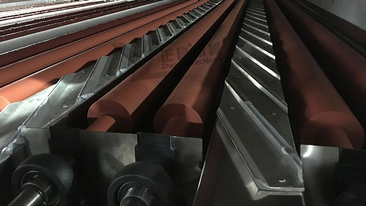 Air knife of high speed glass washing machine 