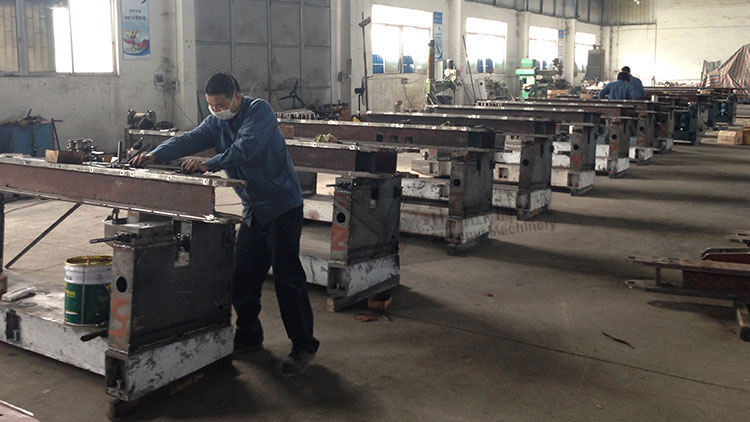 ZM9325 glass polishing machine at workshop 3