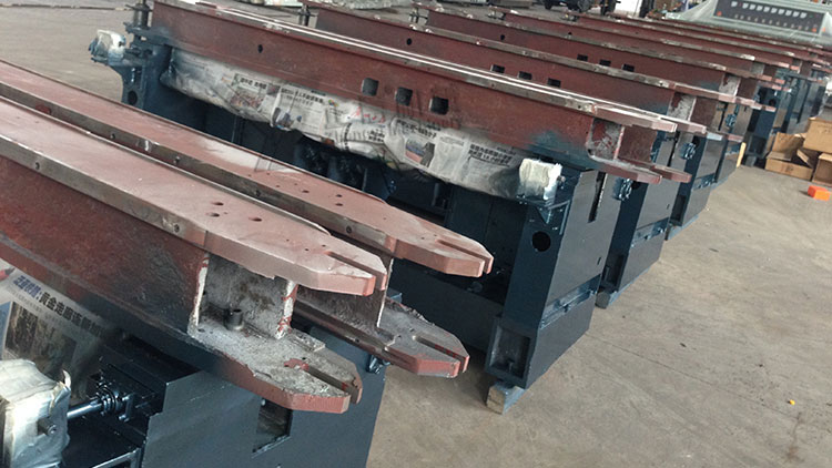 ZM9325 glass polishing machine processing at workshop 4
