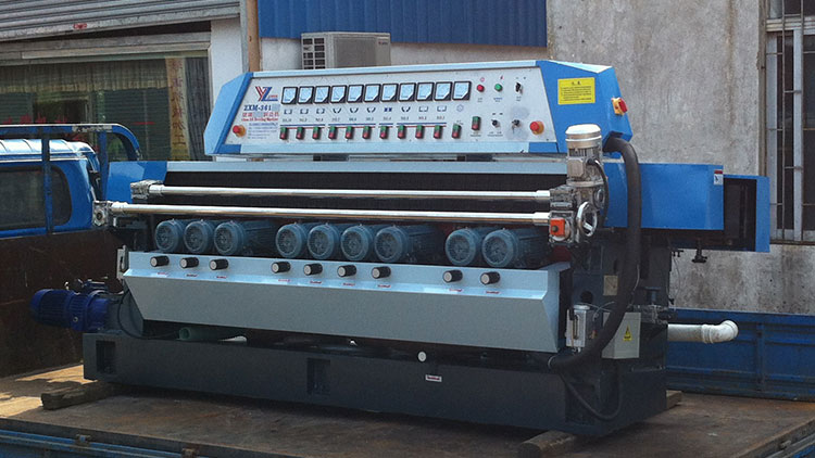 ZXM361 Glass straight line beveling machine start to sent to customer's factory 