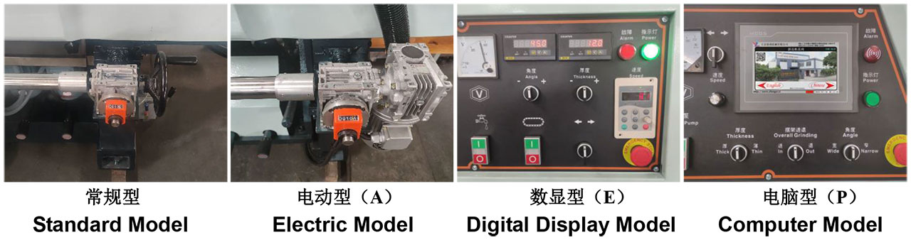 Glass beveling machine