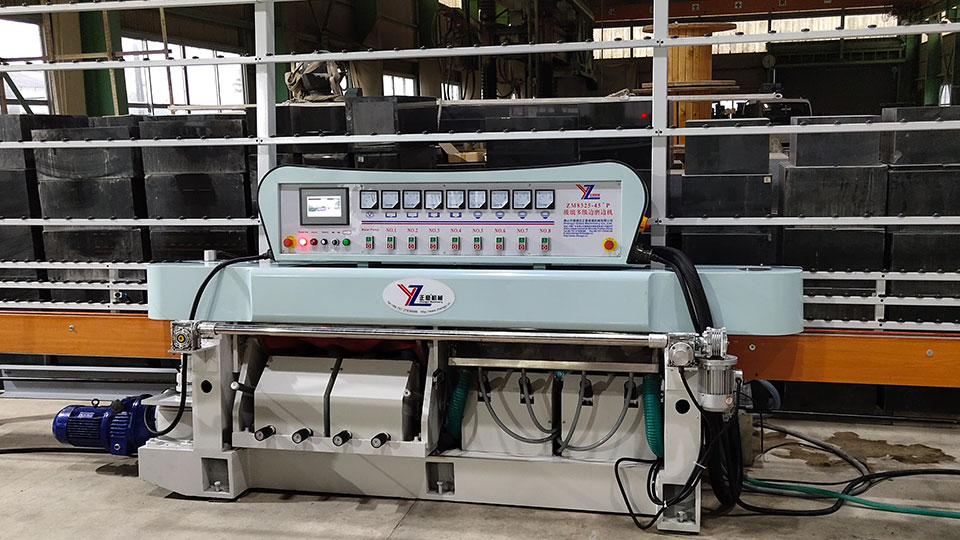 rock slab edge grinding machine