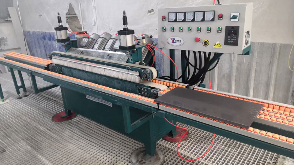 horizontal glass edge grinding machine