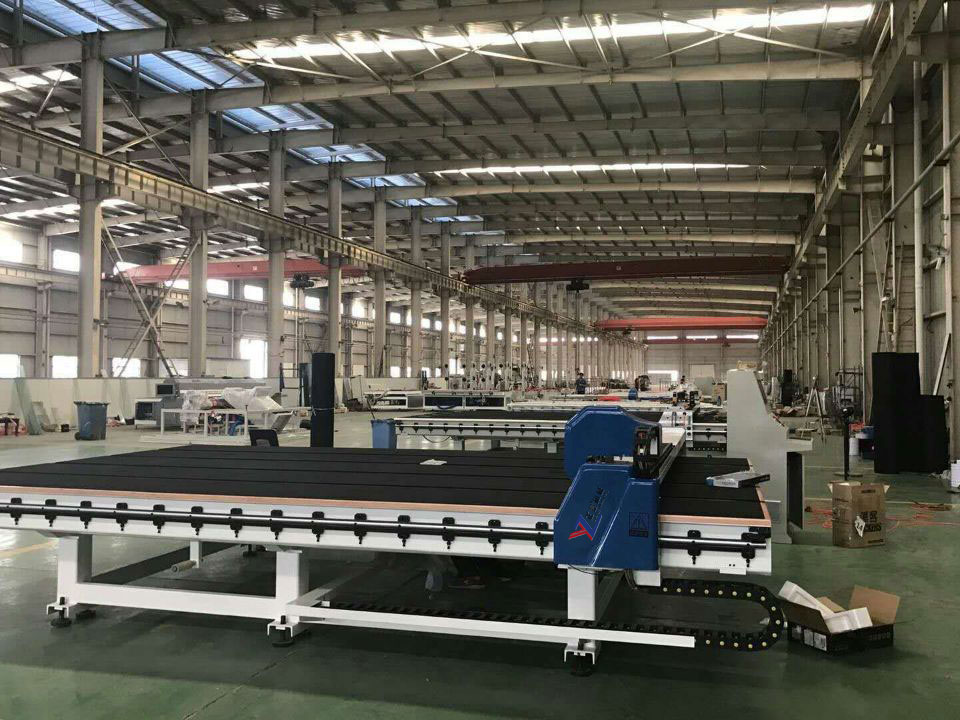 CNC automatic glass cutting production line