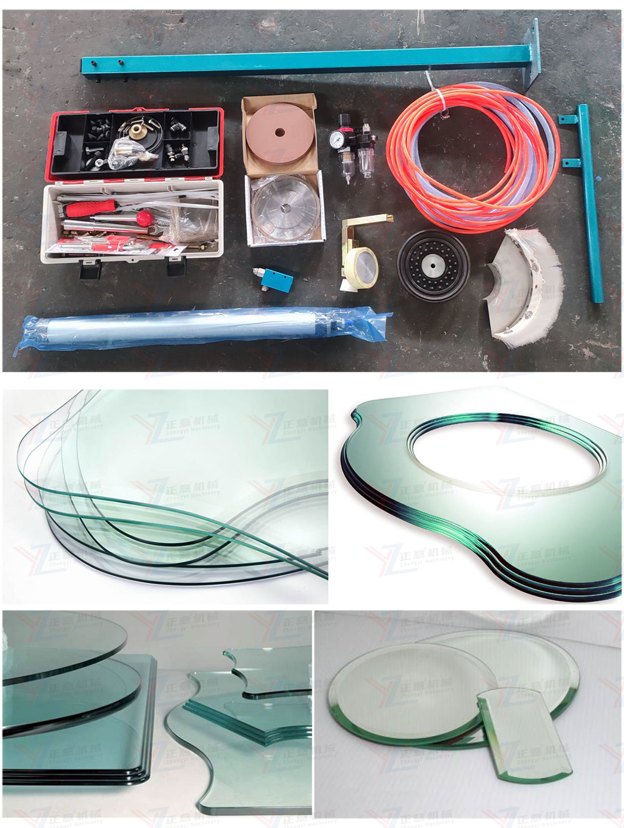 glass shape edging machine