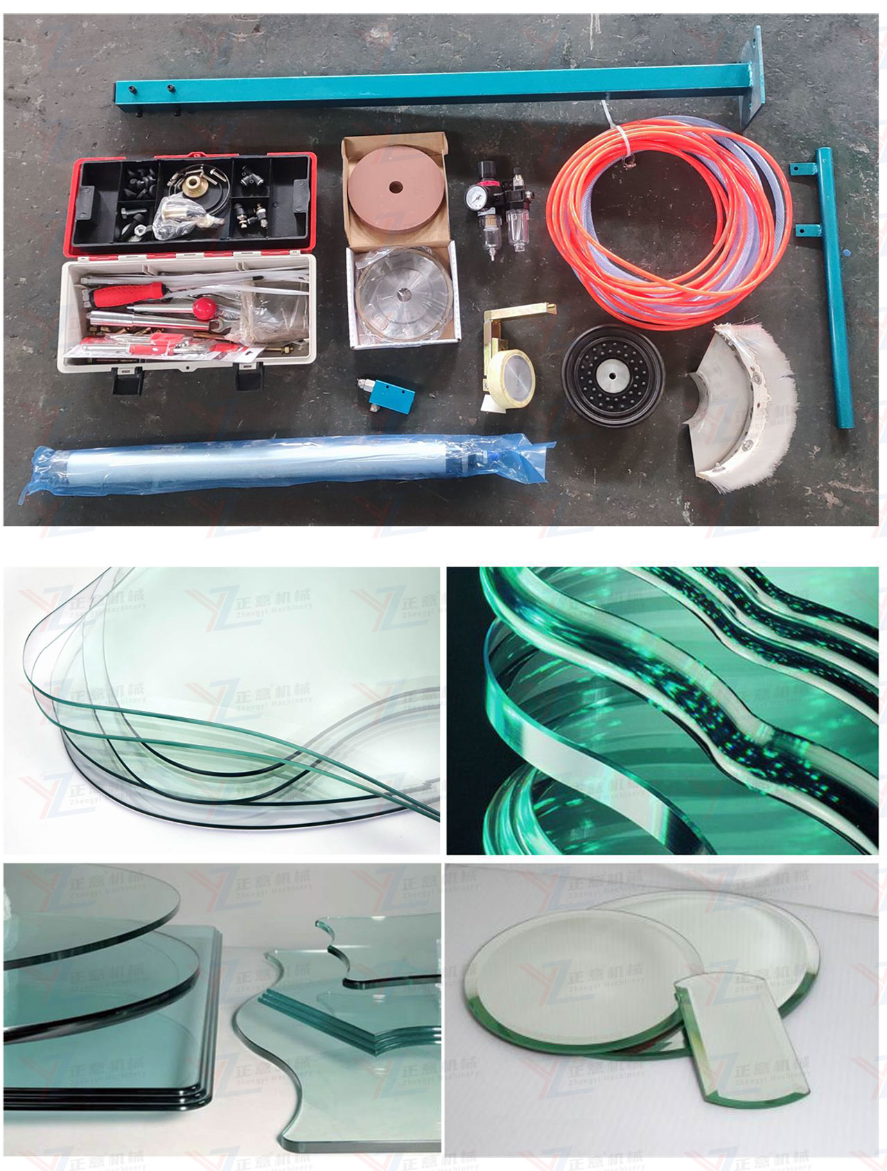 glass shape edging machine